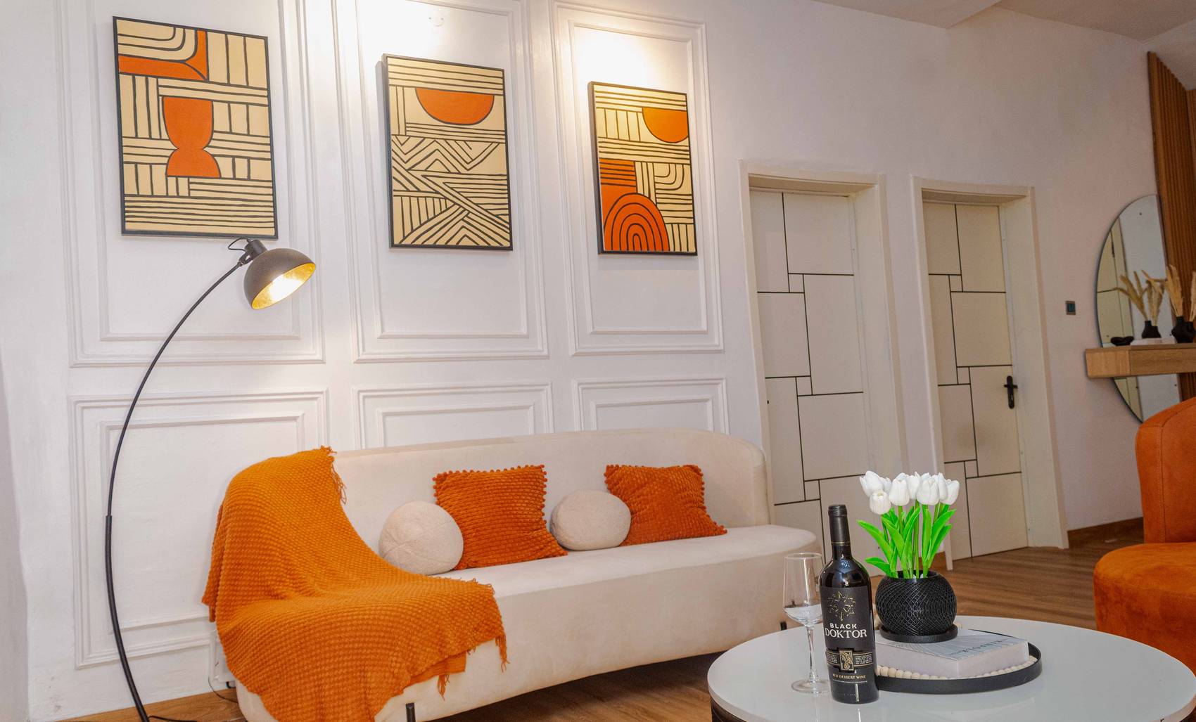 Dream Gallery — open living, dining and staircase gallery